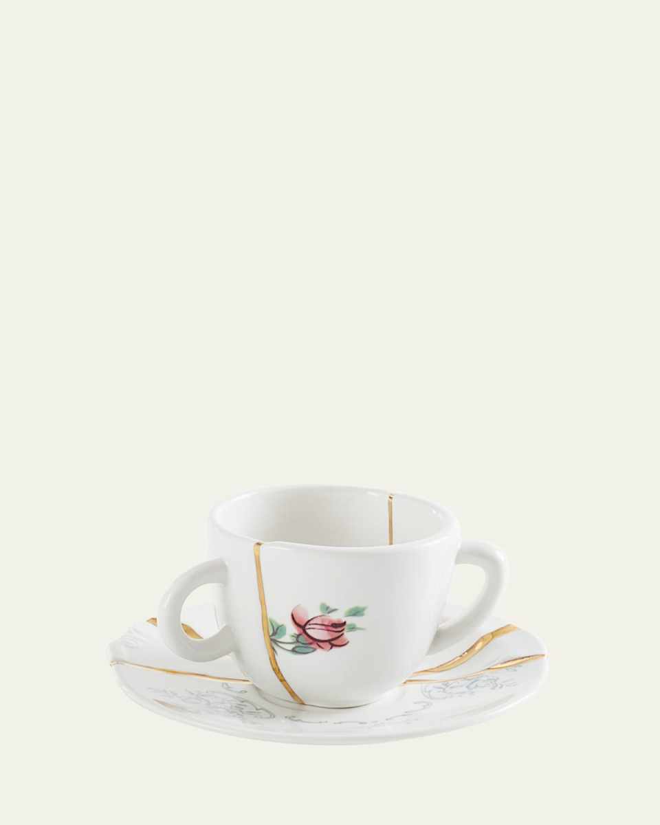 Kintsugi No. 1 Coffee Cup & Saucer